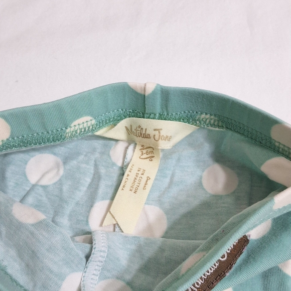 Matilda Jane Baby Girl Stained Glass Christmas Dress & Cavalier Leggings, 3-6 M - Picture 7 of 7